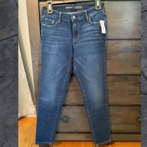 Rockstar Super Skinny Dark Wash 4Short Jeans